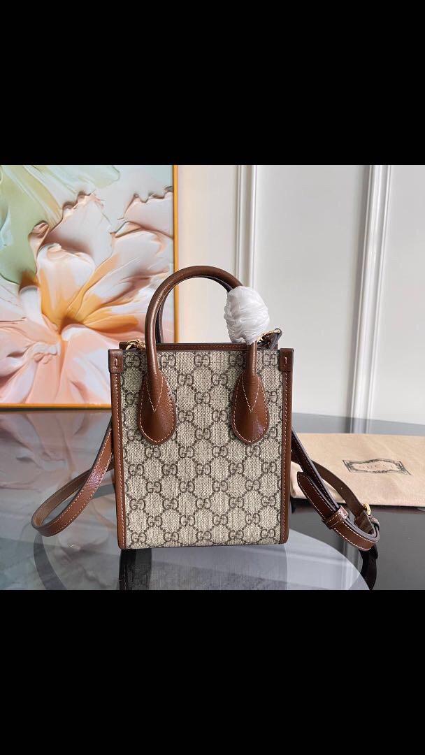 Gucci Mini Tote Bag – GG Supreme Canvas