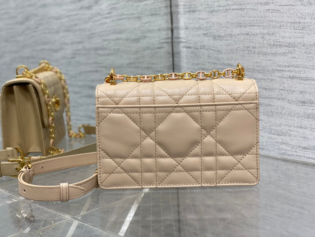 Sac Dior Caro Cannage – Chaîne Dorée