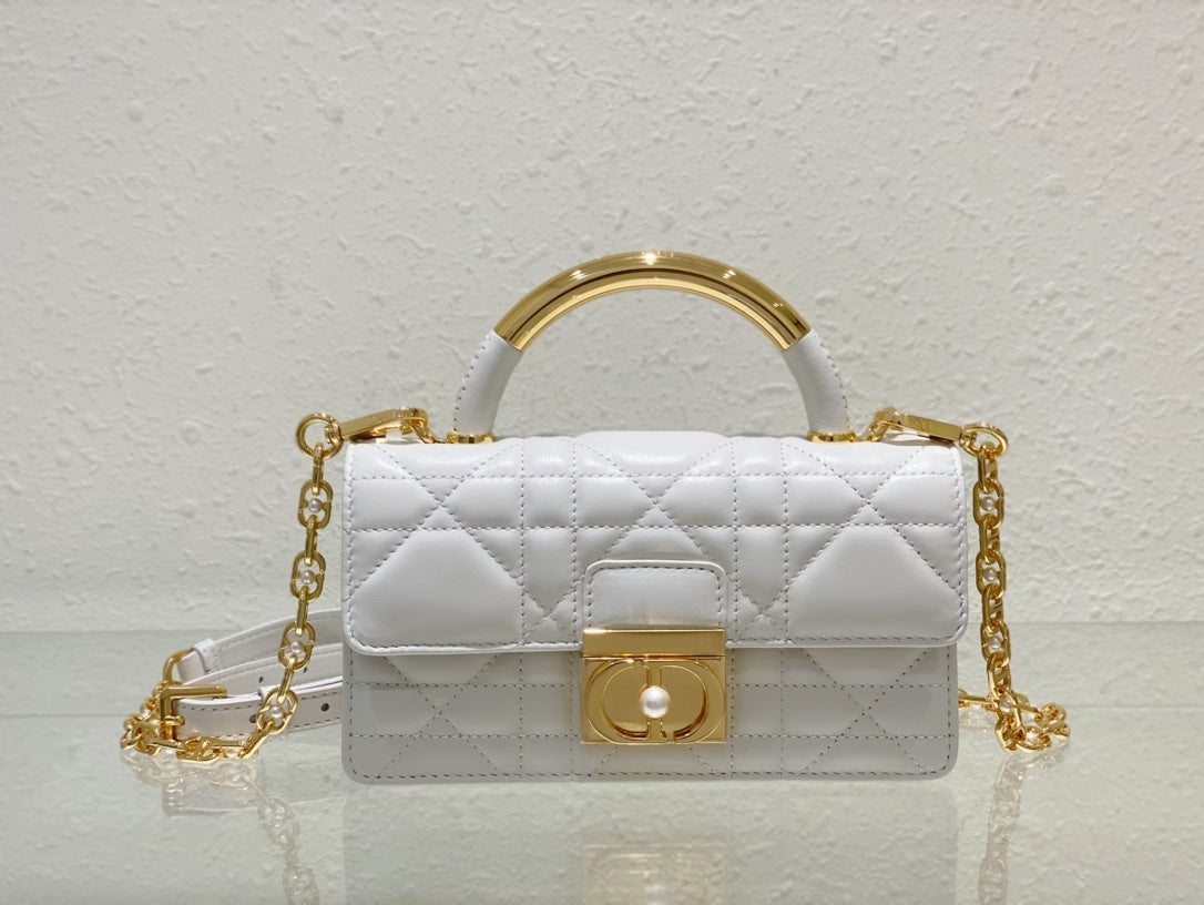 Sac Dior Caro Mini Noir Cannage