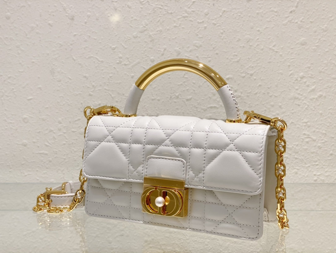Sac Dior Caro Mini Noir Cannage