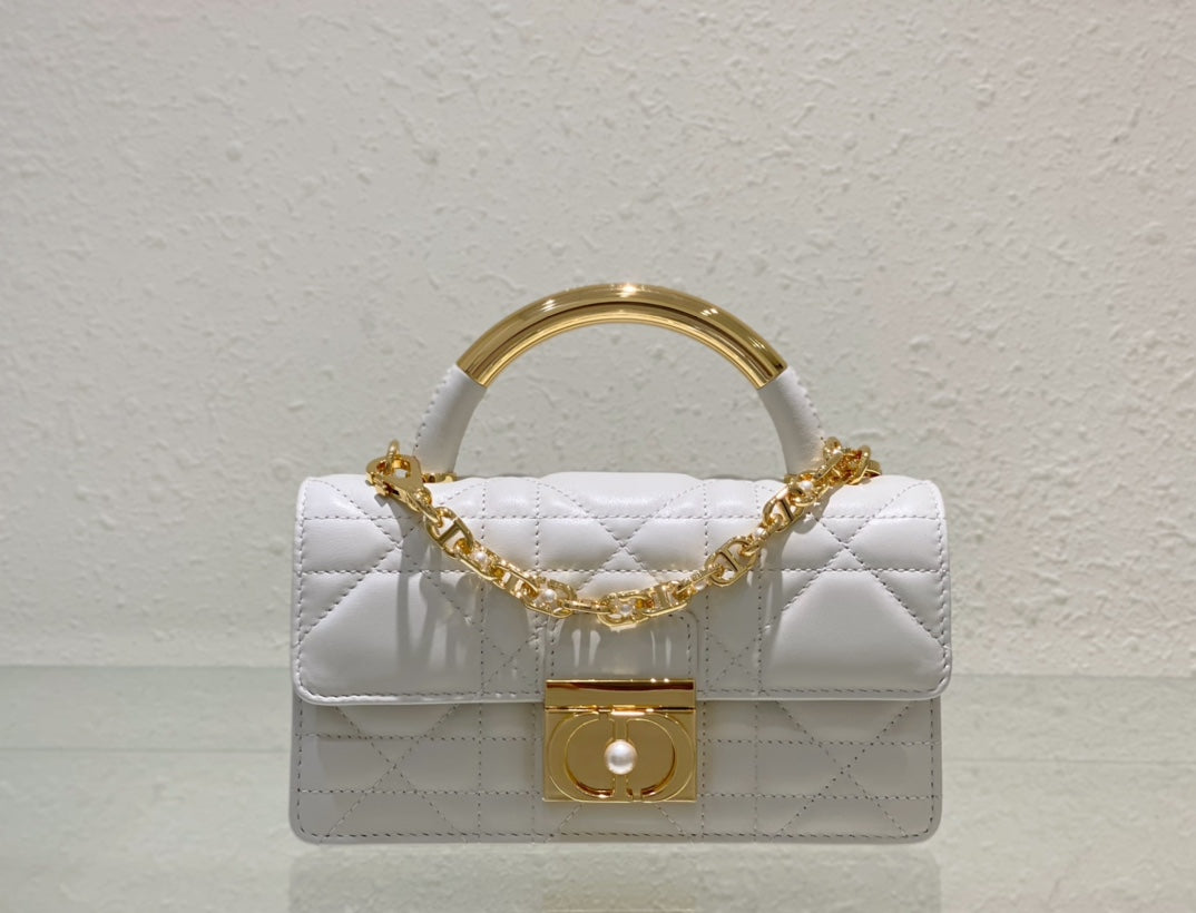 Sac Dior Caro Mini Noir Cannage