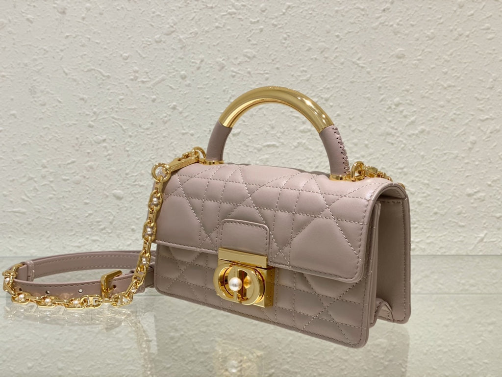 Sac Dior Caro Mini Noir Cannage