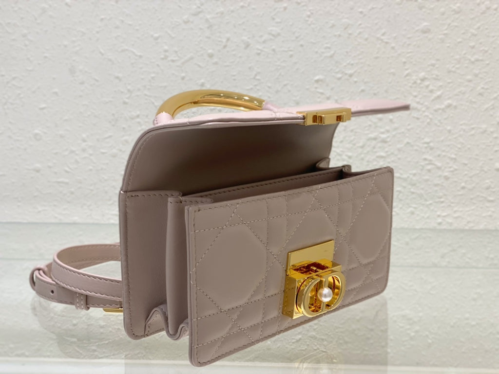 Sac Dior Caro Mini Noir Cannage