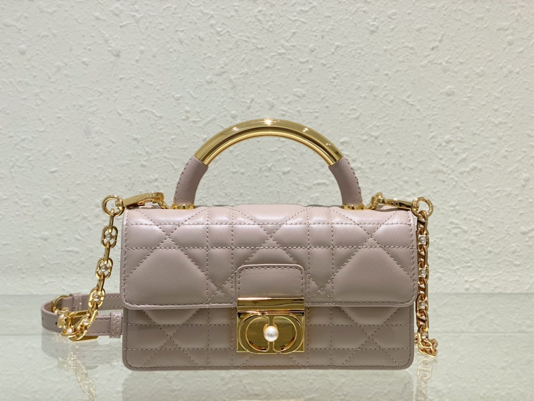 Sac Dior Caro Mini Noir Cannage