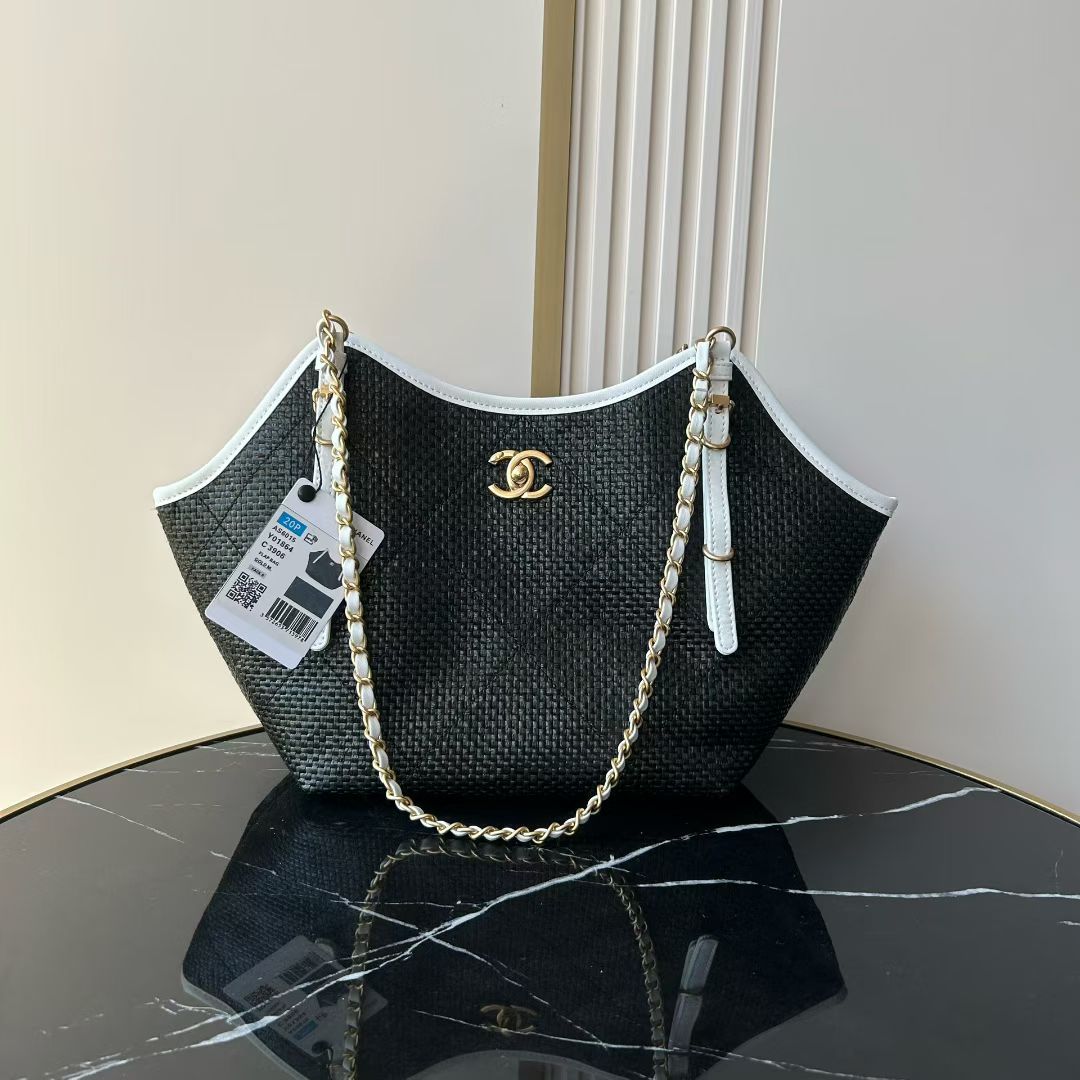 Sac Shopping avec chaîne et logo