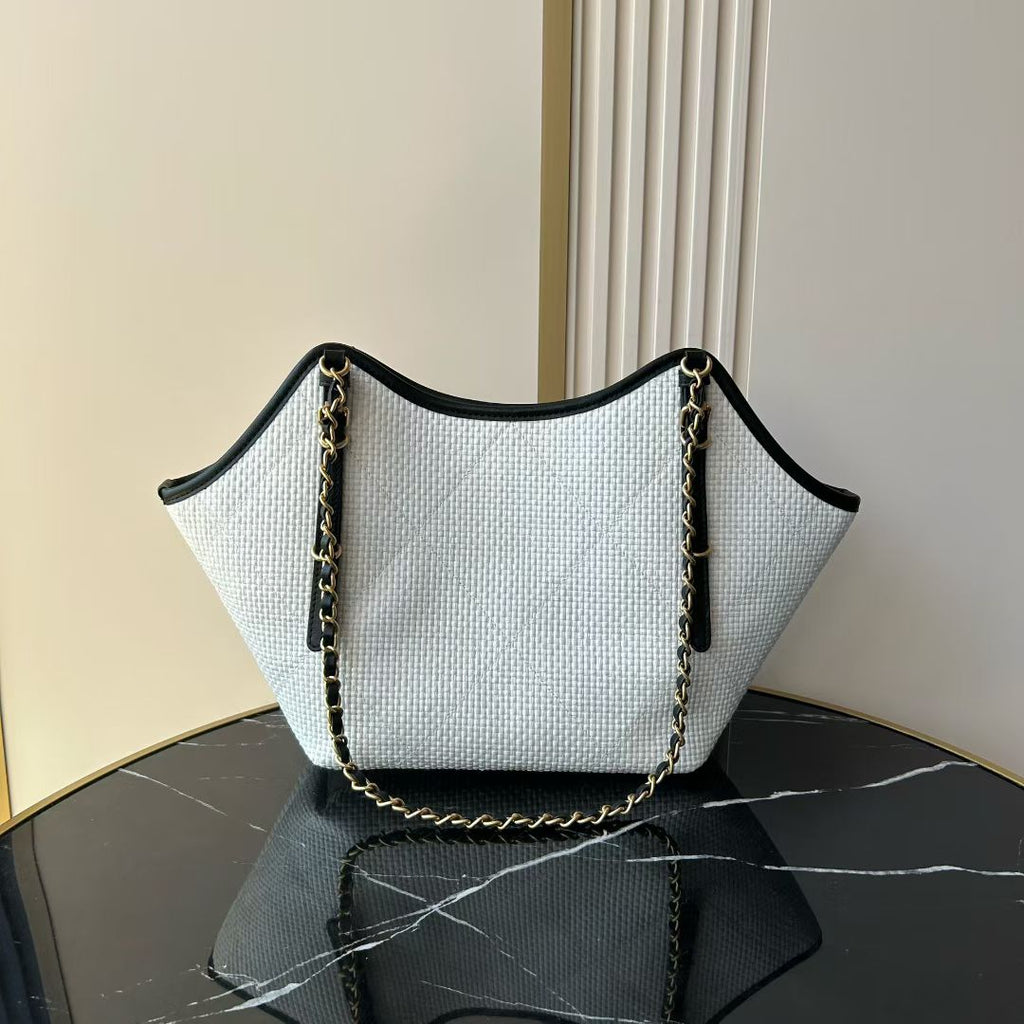 Sac Shopping avec chaîne et logo