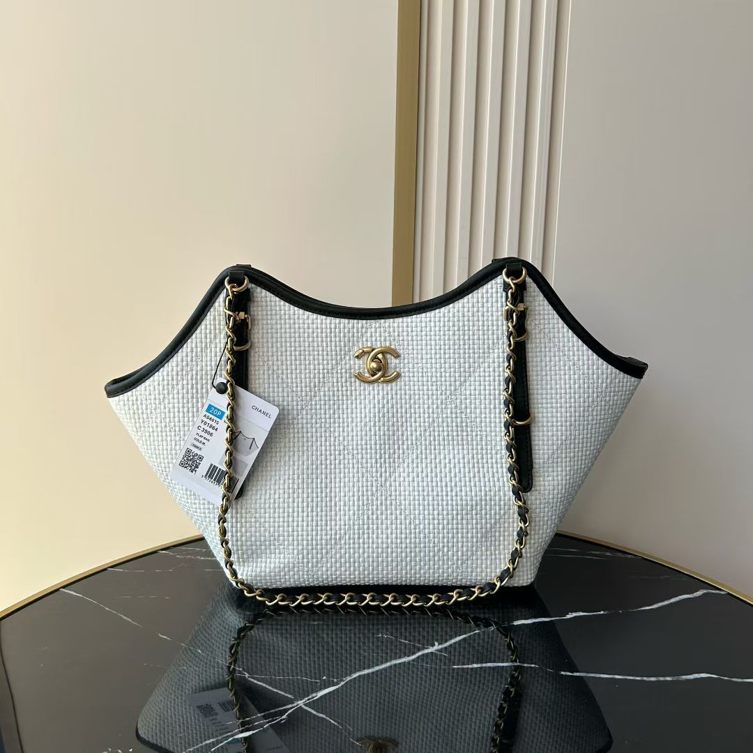 Sac Shopping avec chaîne et logo