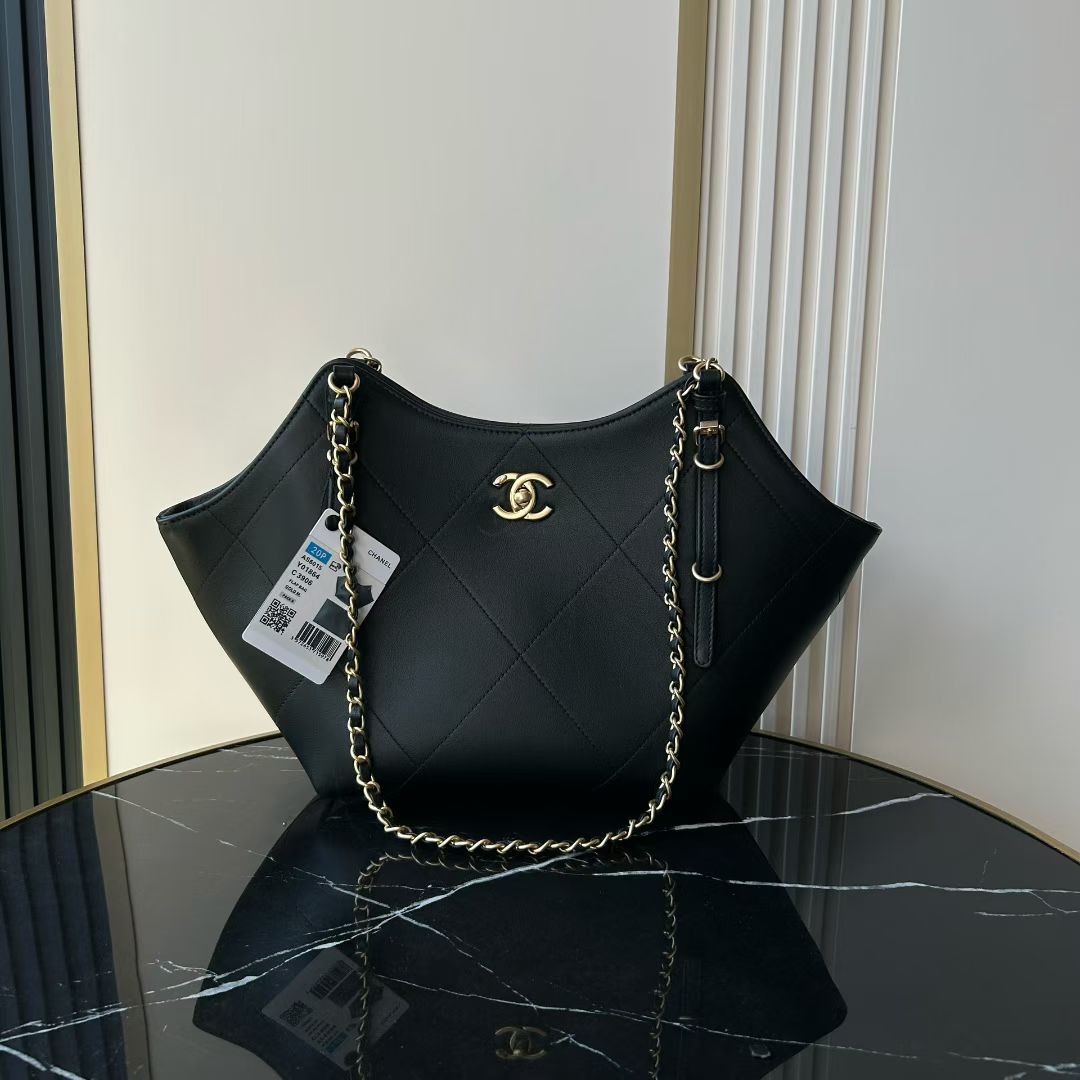 Sac Shopping avec chaîne et logo