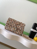 Sac Classic Flap orné de strass